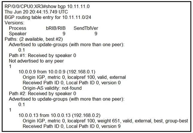 Exam 300-510: Question 5 - Image 1