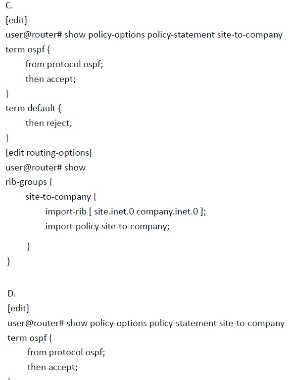 Exam JN0-660: Question 5 - Image 3