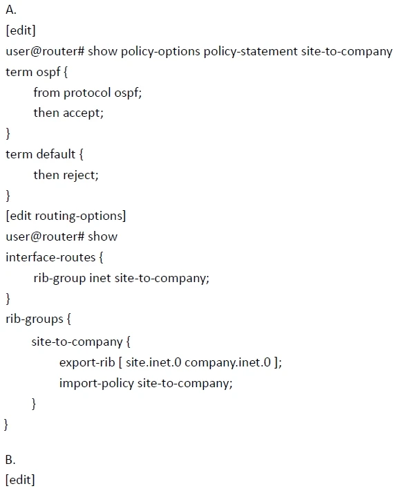 Exam JN0-660: Question 5 - Image 2